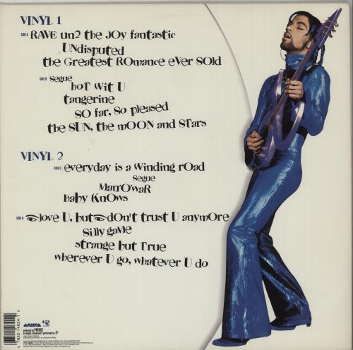 Prince Rave Un2 The Joy Fantastic US 2-LP vinyl record set